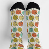 Quirky-Balls aus Wolle-Muster Socken (Oben)