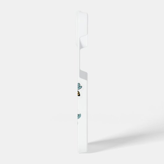 Quirky Bee Pun - Bug Me Artwork nicht iPhone Hülle (Linke Seite)