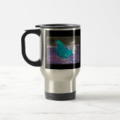 Quirky Bird Art Rooster Chicken Reisebecher (Links)