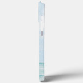 Quirky blaue Strandhütte Hütte Case-Mate iPhone Hülle (Rückseite / Links)