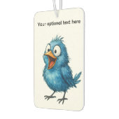 QUIRKY BLAUER VOGEL  AUTOLUFTERFRISCHER (Links)