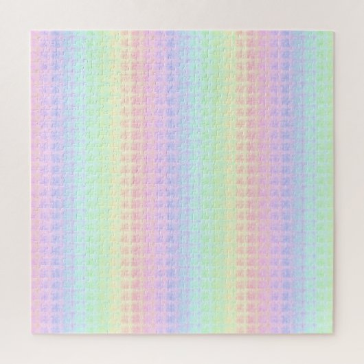 Quirky Boho Kawaii Niedlich Funky Pastel Rainbow K Puzzle (Vertikal)