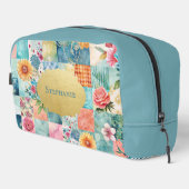 Quirky Boho Patchwork Muster machen Tasche (Rechte Ecke)