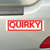 Quirky-Briefmarke Autoaufkleber (Auf Auto)