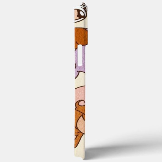 Quirky Cartoon Charm No Secrets Case-Mate iPhone Hülle (Rückseite / Rechts)