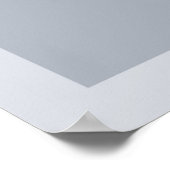 Quirky Cartoon Kuh Fun Farm Animal Poster (Ecke)