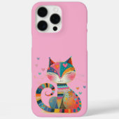Quirky Cat Case-Mate iPhone Hülle (Rückseite)