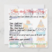 Quirky Cat Whimsical Feline Art von Cat Lovers Einladung (Vorderseite)