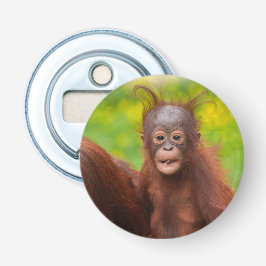 Quirky-Charme eines Orangutan-Babys Flaschenöffner