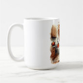 Quirky Coffee Lady 1. Cup Tasse (Links)