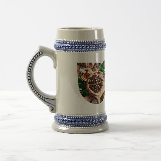 Quirky Coffee Lover Duck Design Bierglas (Links)