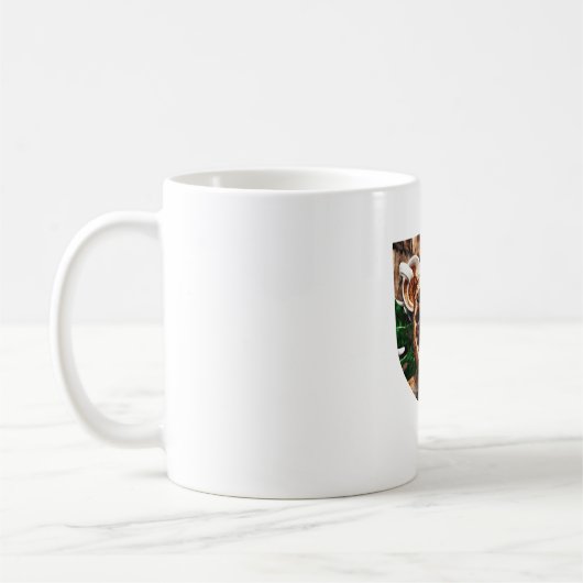 Quirky Coffee Lover Duck Design Kaffeetasse (Links)