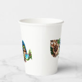 Quirky Coffee Lover Duck Design Pappbecher (Rechts)