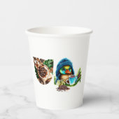 Quirky Coffee Lover Duck Design Pappbecher (Vorderseite)
