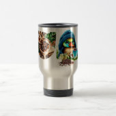 Quirky Coffee Lover Duck Design Reisebecher (Mittel)