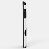 Quirky Cow Patchmuster Pink Monogram Case-Mate iPhone Hülle (Hinten/Rechts)