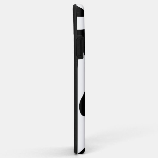 Quirky Cow Patchmuster Pink Monogram Case-Mate iPhone Hülle (Hinten/Rechts)