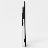 Quirky Cow Patchmuster Pink Monogram Case-Mate iPhone Hülle (Hinten/Links)