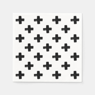 Quirky Crosses Napkins Serviette