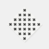 Quirky Crosses Napkins Serviette (Ecke)