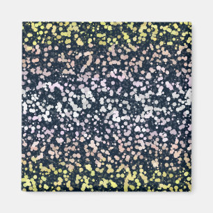 Quirky Cute Retro Boho Flora Pangender-Stolzflagge Magnet