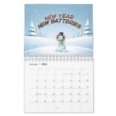 Quirky Deaf Awareness Cartoon Design Kalender (Jan 2026)