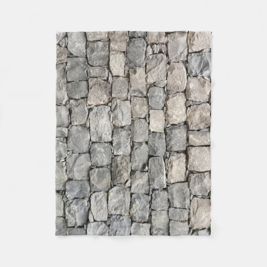 Quirky Dry Stone Wall Fleecedecke (Vorderseite)