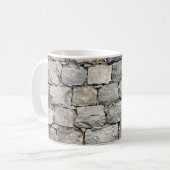 Quirky Dry Stone Wall Kaffeetasse (Vorderseite Links)