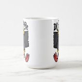 Quirky Duck Tape Wall Mount Kaffeetasse (Mittel)