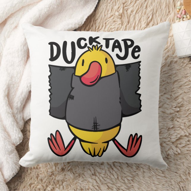 Quirky Duck Tape Wall Mount Kissen (Decke)