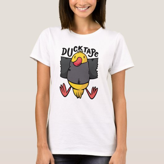 Quirky Duck Tape Wall Mount T-Shirt (Vorderseite)