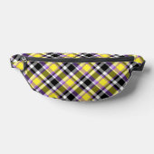 Quirky Eclectic Boho - Flag für nichtbinäre Karier Bauchtasche (Ablage )