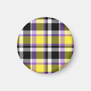 Quirky Eclectic Boho - Flag für nichtbinäre Karier Magnet