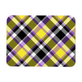 Quirky Eclectic Boho - Flag für nichtbinäre Karier Magnet (Horizontal)