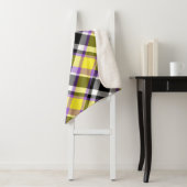Quirky Eclectic Boho - Flag für nichtbinäre Karier Sherpadecke (Beispiel)