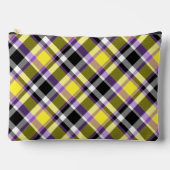 Quirky Eclectic Boho - Flag für nichtbinäre Karier Zubehörtasche (Vorderseite)