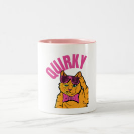 Quirky.. Entdecken Sie die vielen Stimmungen der K Zweifarbige Tasse