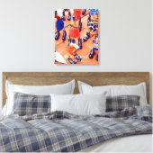 Quirky Enten in Byron Bay Australien Reisedruck Leinwanddruck (Insitu (Schlafzimmer))