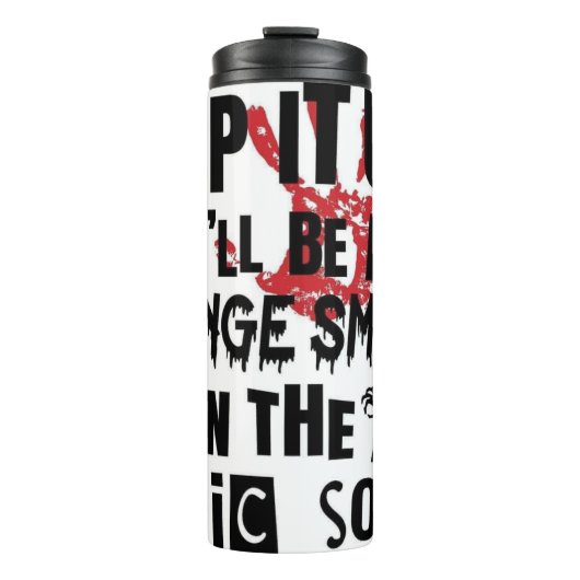 Quirky-Erinnerung Thermosbecher (Vorderseite)