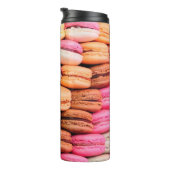 Quirky farbenfrohe Macaroons Thermosbecher (Nach rechts gedreht)