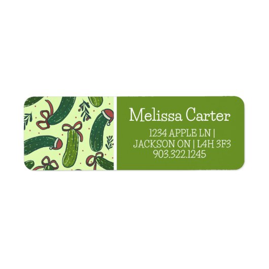 Quirky Festivals Weihnachtsmuster (Vorne)