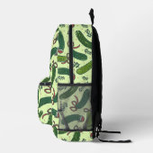 Quirky Festivals Weihnachtsmuster Bedruckter Rucksack (Rechts)