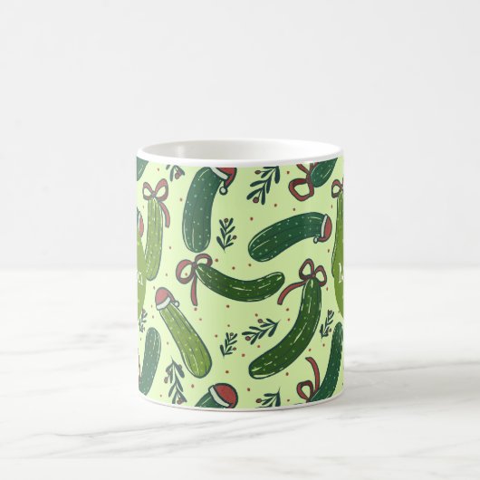 Quirky Festivals Weihnachtsmuster Kaffeetasse (Mittel)