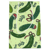 Quirky Festivals Weihnachtsmuster Mittlere Geschenktüte (Vorderseite)