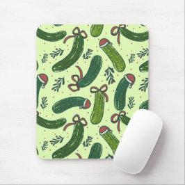 Quirky Festivals Weihnachtsmuster Mousepad