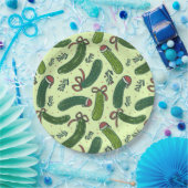 Quirky Festivals Weihnachtsmuster Pappteller (Party)