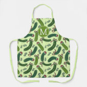 Quirky Festivals Weihnachtsmuster Schürze (Vorderseite)