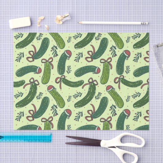 Quirky Festivals Weihnachtsmuster Seidenpapier (Handwerk)