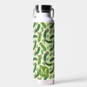 Quirky Festivals Weihnachtsmuster Trinkflasche (Vorne)