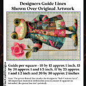 Quirky Frosch, farbiger Teppich, Rose DL7L Decoupa Seidenpapier